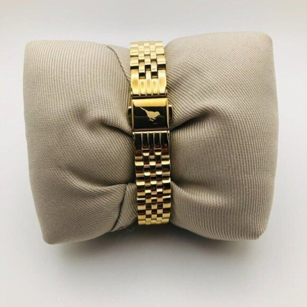 OLIVIA BURTON LONDON Women's Gold-Tone 100% Stainless Steel Bracelet Watch 34mm - Picture 4 of 9